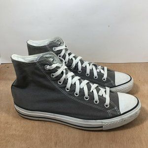 Converse All-Star Chuck Taylor Grey High Top Men's Size 10